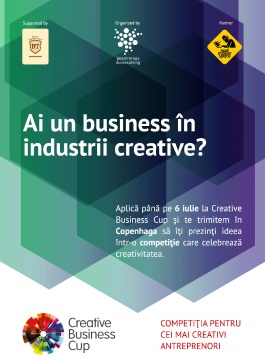 Creative Business Cup caută antreprenori creativi