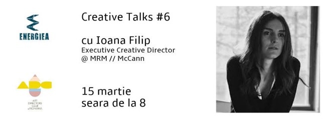 Creative Talks #6 - Ioana Filip