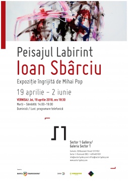 GALERIA SECTOR 1 // SOLO SHOW IOAN SBÂRCIU - PEISAJUL LABIRINT GALERIA SECTOR 1 // SOLO SHOW IOAN SBÂRCIU - PEISAJUL LABIRINT