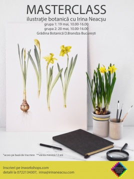 IRINA NEACȘU // BOTANICAL ILLUSTRATION MASTERCLASS  IRINA NEACȘU // BOTANICAL ILLUSTRATION MASTERCLASS