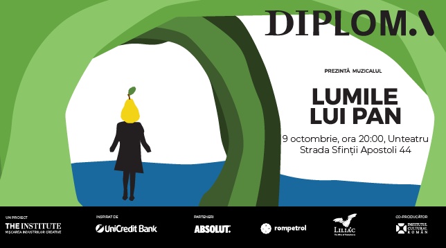 Muzicalul „Lumile lui Pan” se joacă în premieră @DIPLOMA 2018 Muzicalul „Lumile lui Pan” se joacă în premieră @DIPLOMA 2018