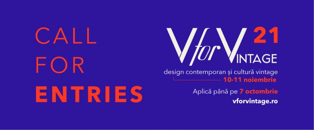 V for VINTAGE deschide listele de înscriere pentru designeri