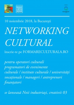 Platforma Formare Culturală te invită la o sesiune de networking cultural 
