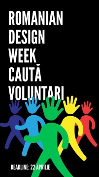 Romanian Design Week caută voluntari!