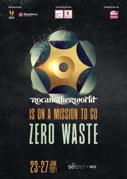 Rocanotherworld face primii pași pentru a deveni un festival Zero Waste, începând cu acest an