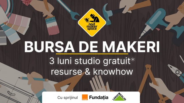 Nod Makerspace oferă un studio gratuit startup-urilor din domeniul designului, artelor, tâmplăriei și alte domenii conexe