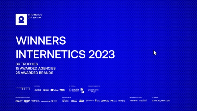 Publicis România a fost desemnată Agenția Anului la Internetics 2023