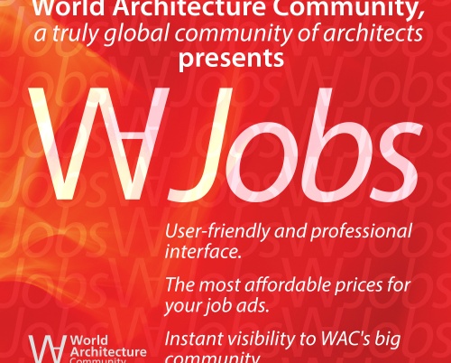World Architecture Community, A Truly Global And Diverse Community, Launches WA Jobs