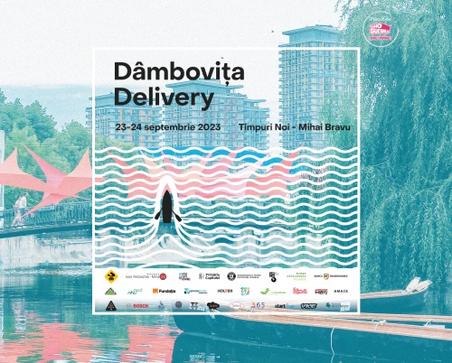 Dâmbovița Delivery 2023 - sustenabilitate, artă și plimbări pe râu