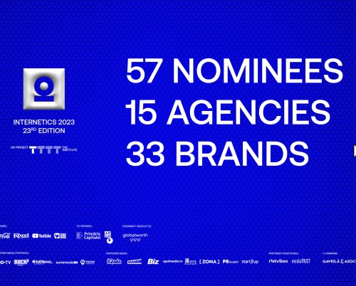 Internetics 2023 anunță proiectele nominalizate. Câștigătorii vor fi premiați pe 28 noiembrie