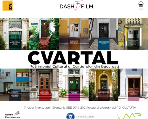 Lansare de carte și film documentar:  CVARTAL - patrimoniul cultural al cartierelor din București