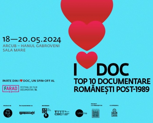 I ❤ DOC, o extensie specială a Festivalului Internațional de Film Documentar fARAD, sosește în mai la București, la ARCUB – Hanul Gabroveni
