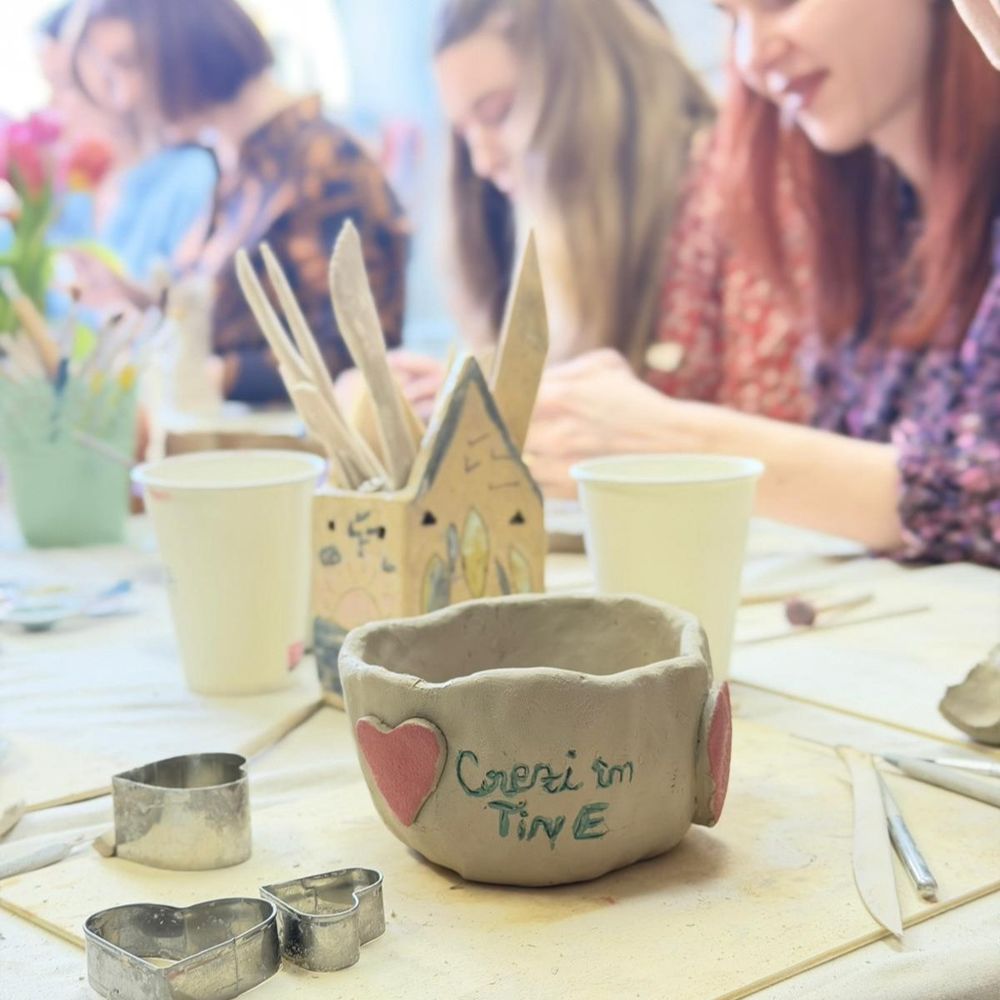 Atelier ceramică Zen Day, Wine & Clay