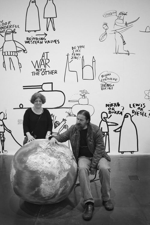 Dan Perjovschi & Lia Perjovschi