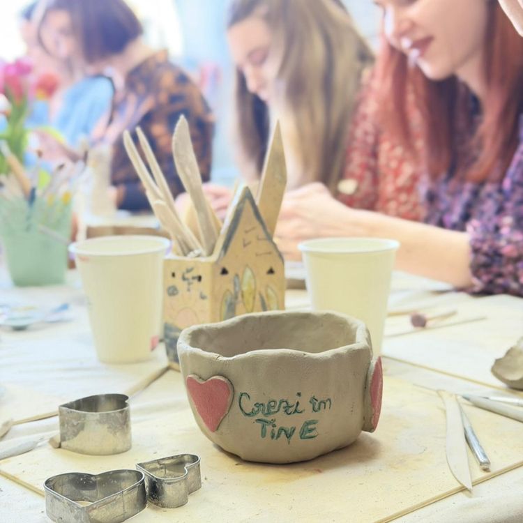Atelier ceramică Zen Day, Wine & Clay